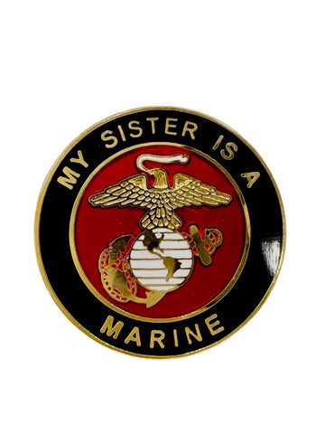 My Sister is a Marine Lapel Pin (MP)