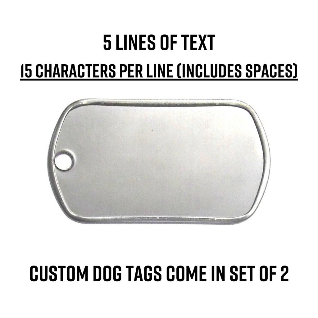 Pioneer Trek Military Style Dog Tag