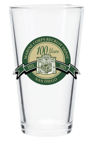 MCRD San Diego Centennial Pint Glass