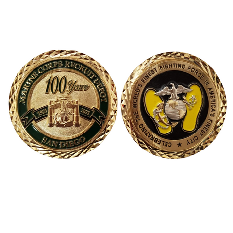 Marine Corps Recruit Depot Centennial Coin