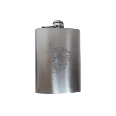 Marine Corps Engraved Flask
