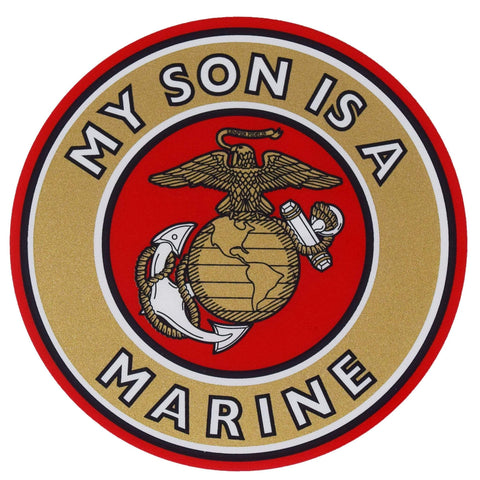 My Son Is A Marine Decal