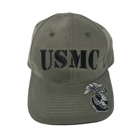 Olive USMC with EGA Hat