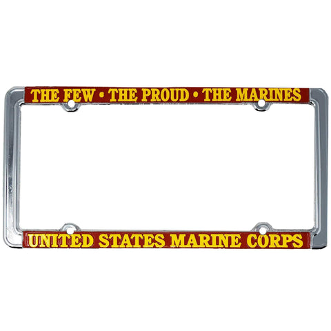 The Few, The Proud, The Marines License Plate Frame