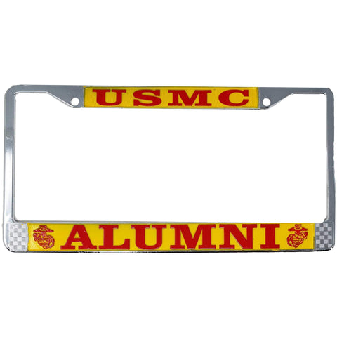 USMC Alumni License Plate Frame