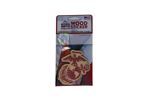 USMC EGA Wooden Sticker