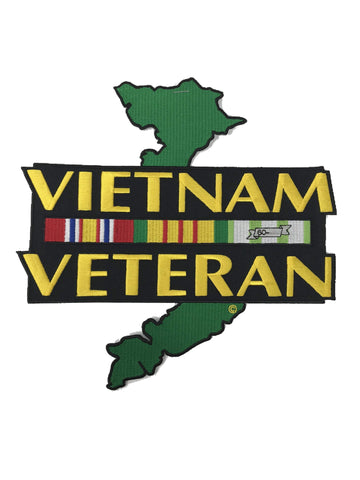 Vietnam Veteran 9" Patch