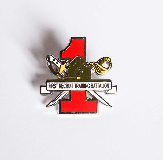 1st Recruit Training Battalion Pin