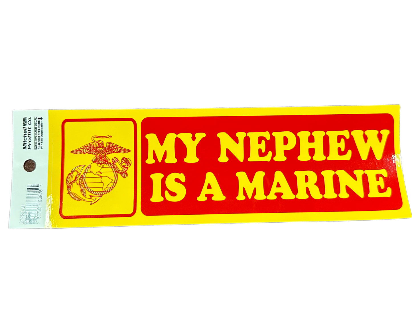 My Nephew Is A Marine Bumper Sticker