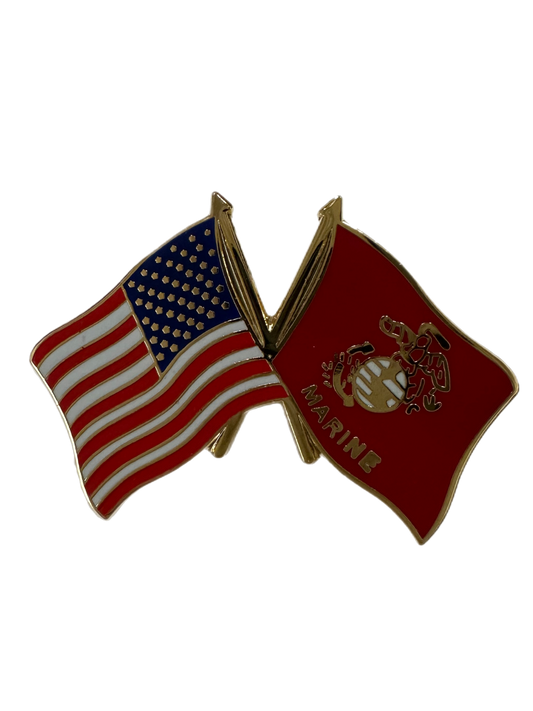 USA/USMC Flag Pin