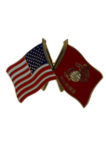 USA/USMC Flag Pin