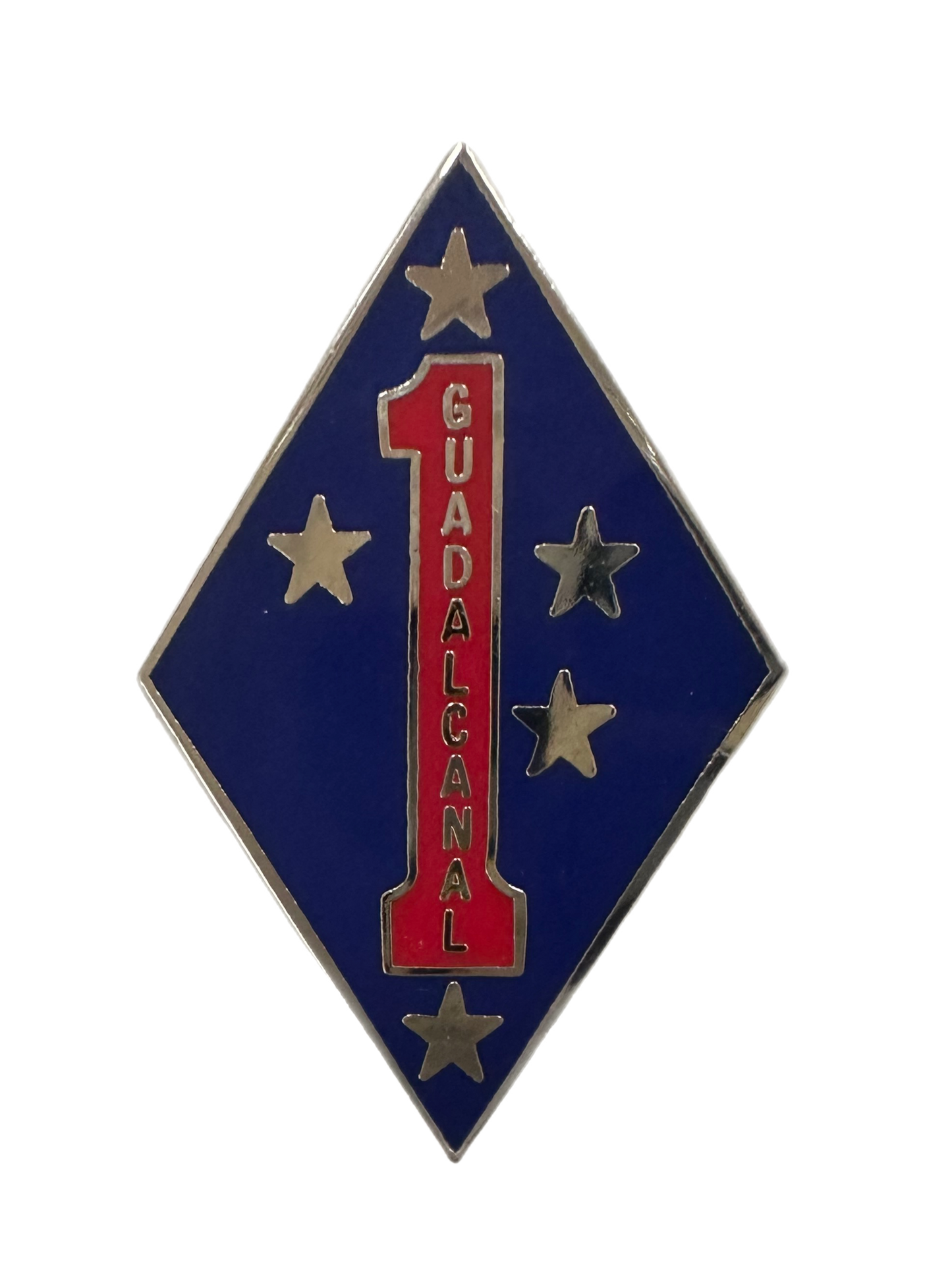 1st Marine Division Insignia Lapel Pin