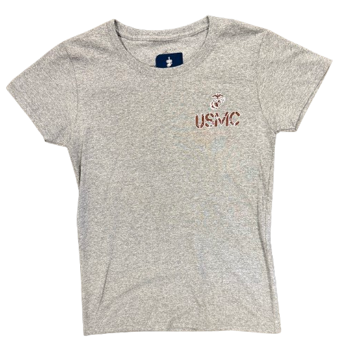 Rustic Mom Ladies Usmc T-shirt