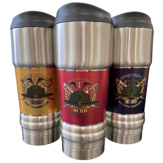 18oz Stainless Steel Battalion Tumbler