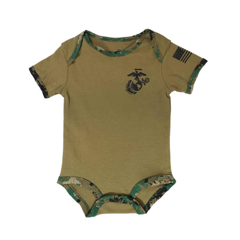 Youth Woodland/Coyote Brown 2 Pack Onesie