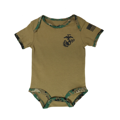 Youth Woodland/Coyote Brown 2 Pack Onesie