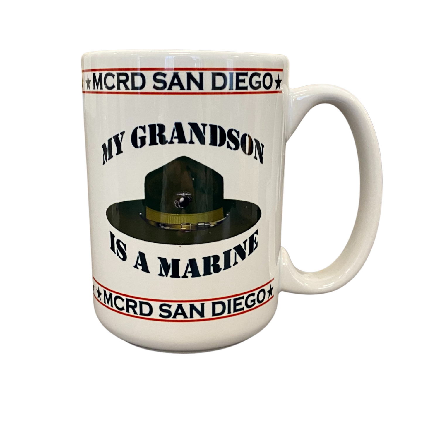 My grandson Is a Marine Mug