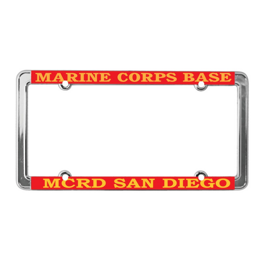 MCRD San Diego License Plate Frame