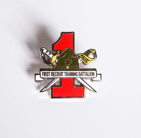 1st Recruit Training Battalion Pin