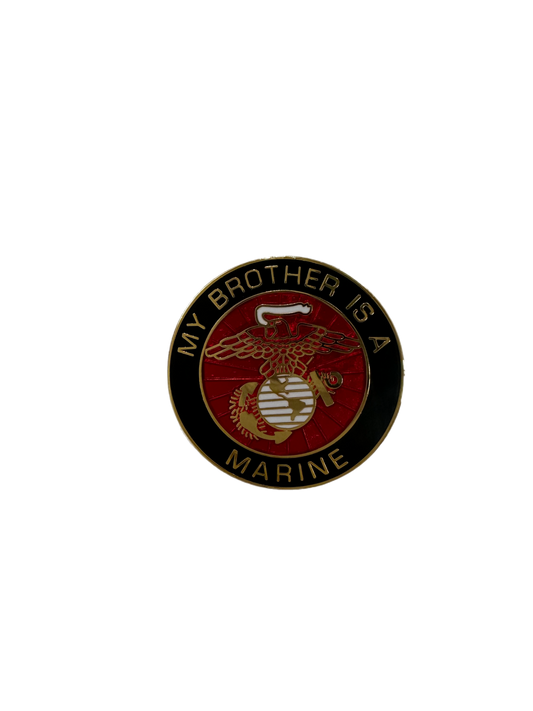 My Brother is a Marine Lapel Pin (MP)