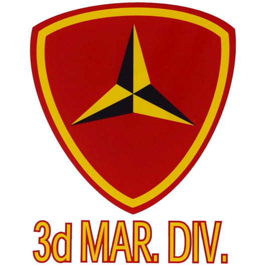 3rd Marine Division Decal