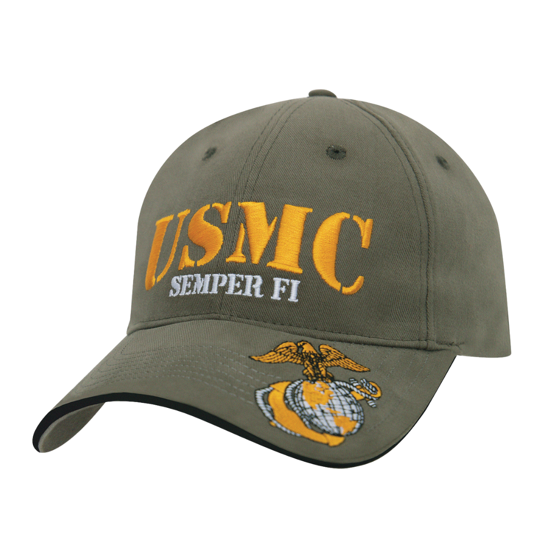 USMC Semper Fi Hat - OD Green