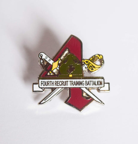 4th Recruit Training Battalion Pin