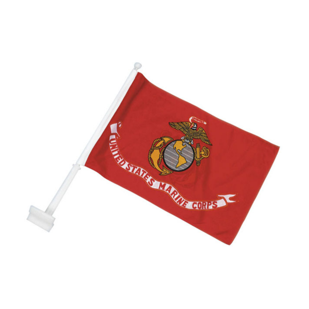 USMC Car Flag