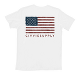 American Flag Pocket T-Shirt - Civvie Supply
