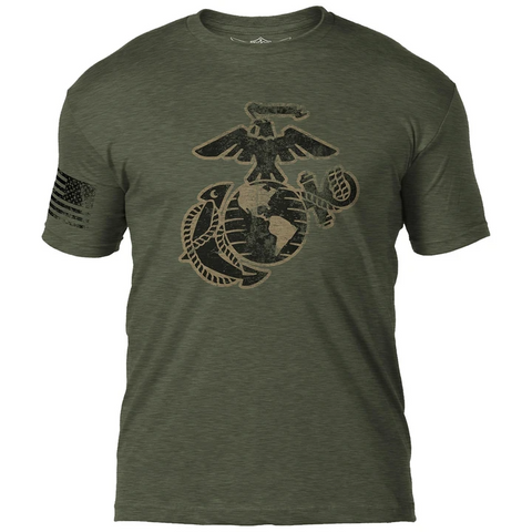 Vintage USMC EGA T-Shirt - Green