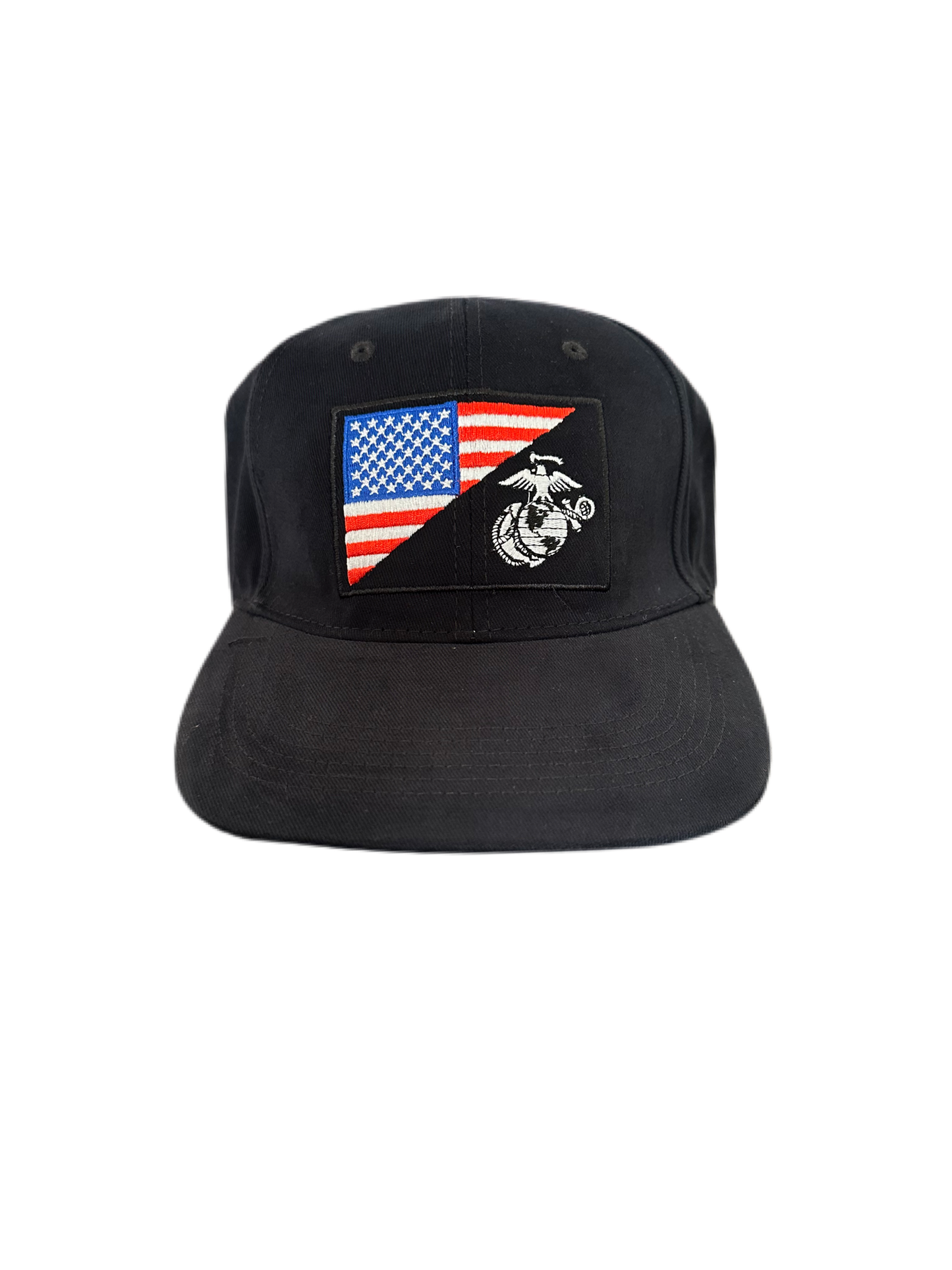 Black EGA/USA Hat