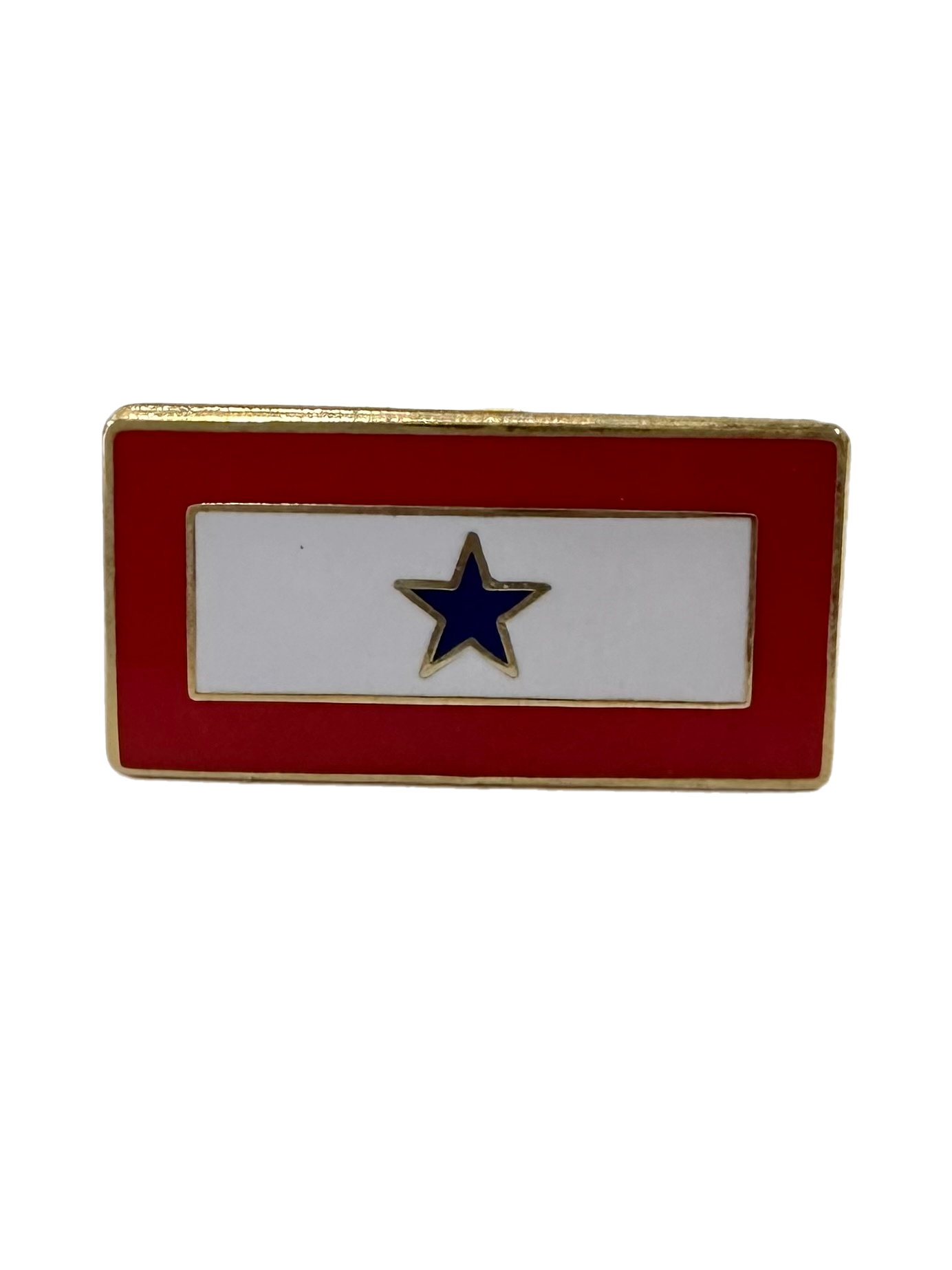 Blue Star Flag Lapel Pin