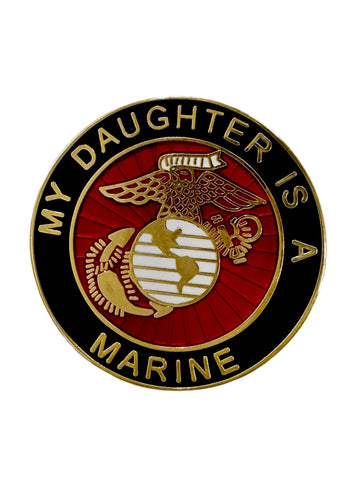 My Daughter is a Marine Lapel Pin (MP)