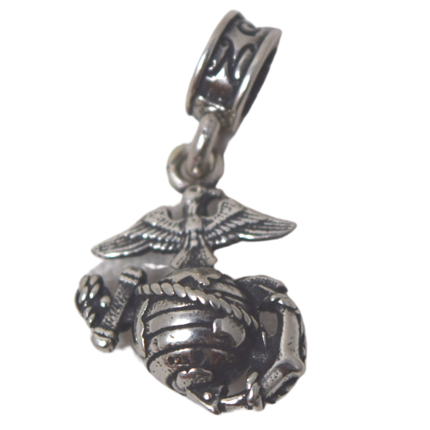 Eagle Globe and Anchor Charm