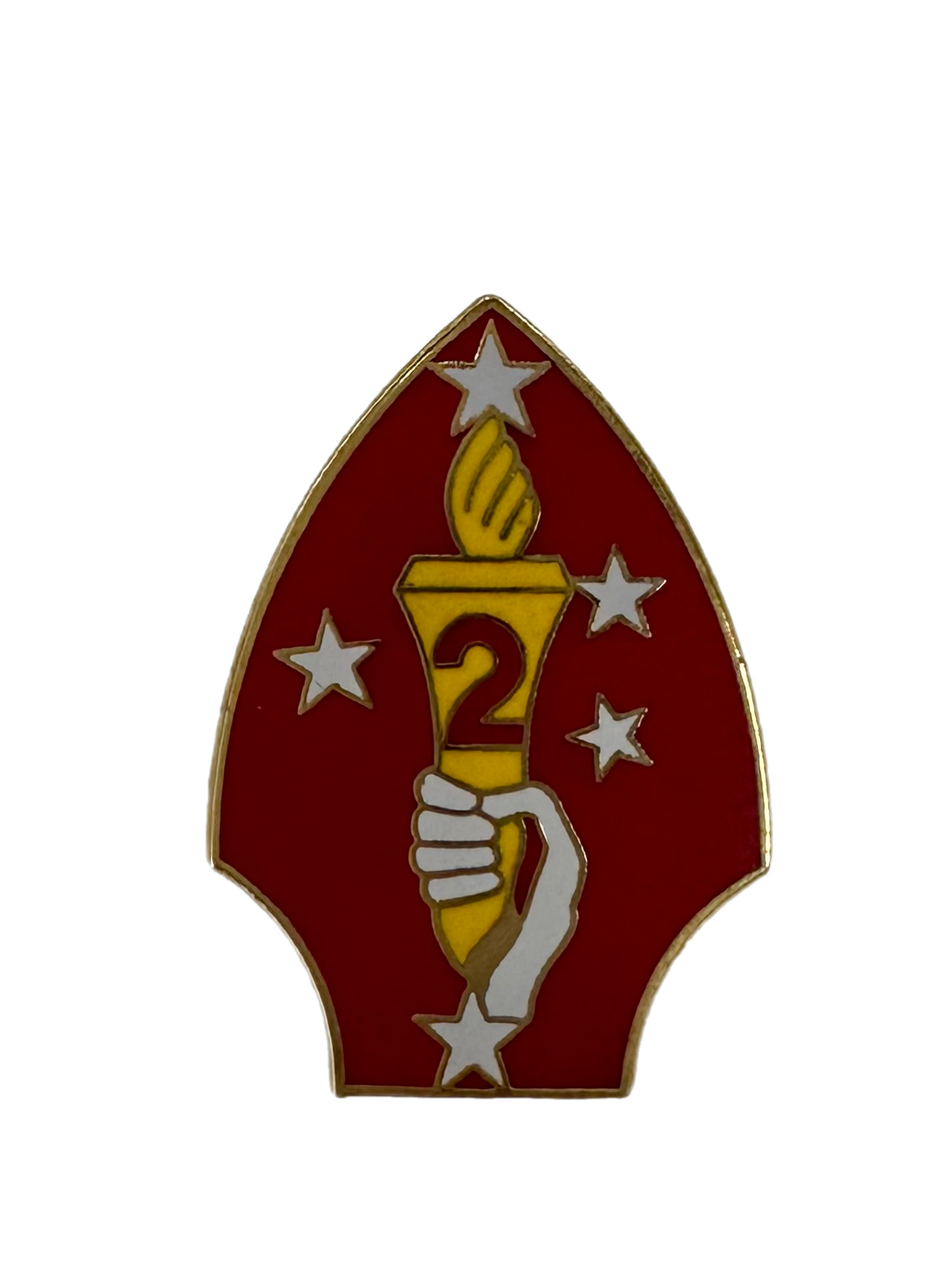 2nd Marine Division Insignia Lapel Pin