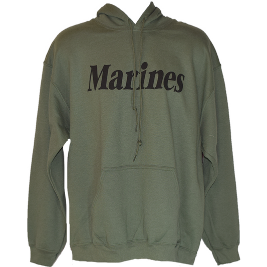 Green Marines O.D. sweatshirt