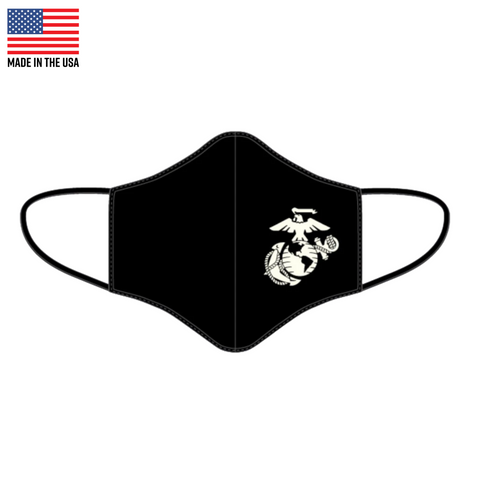 Premium polyester EGA Marine Corps Face Mask made in the United States
