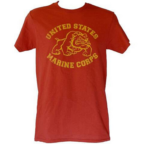 U.S. Marines Bulldog Graphic T-Shirt