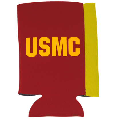 USMC Can Cooler Red