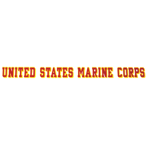 United States Marine Corps Window Strip Decal