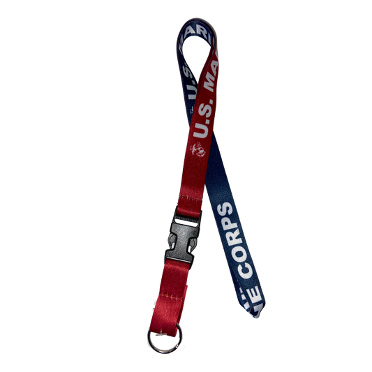 US Marine Sublimated Imprint Lanyard