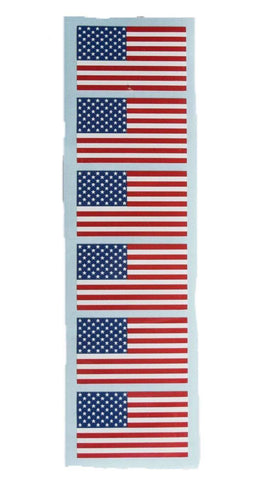 American Flag Stickers - 6 Pack