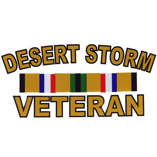 Desert Storm Veteran Decal