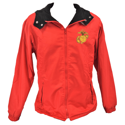 EGA Red/Black Reversible Fleece Jacket