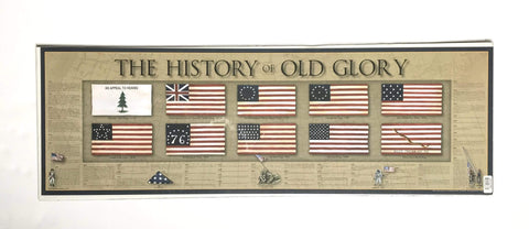 History Of Old Glory Poster