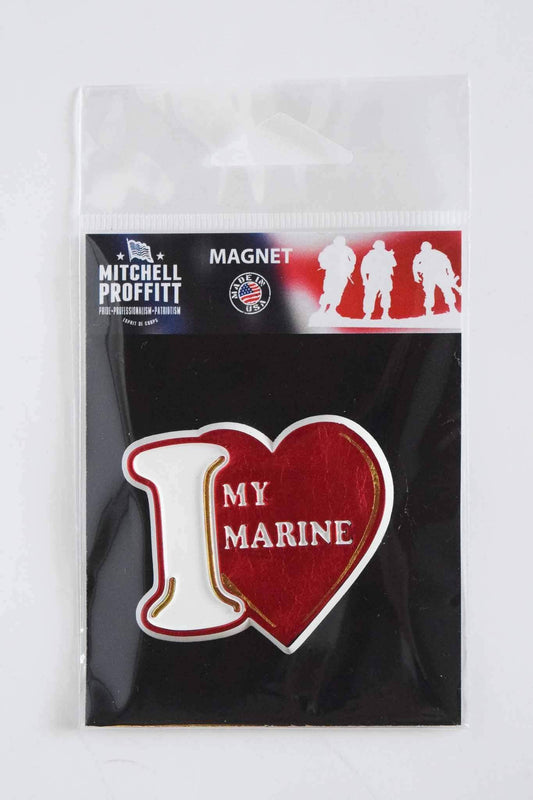 I Love My Marine Magnet