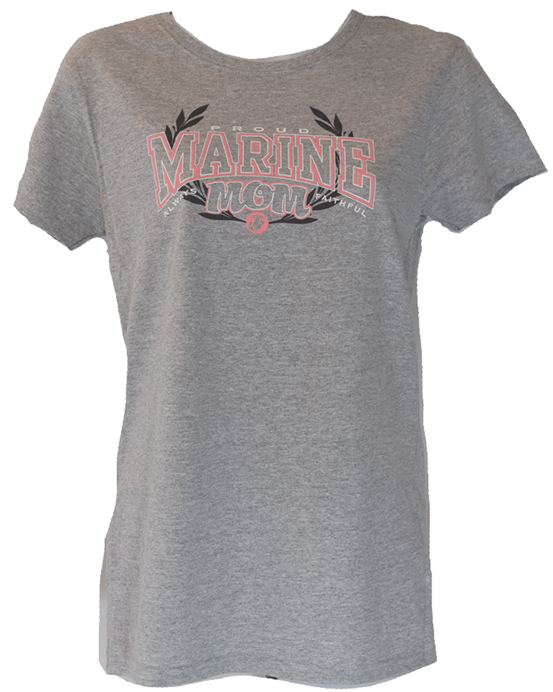 Ladies Proud USMC Mom T-Shirt