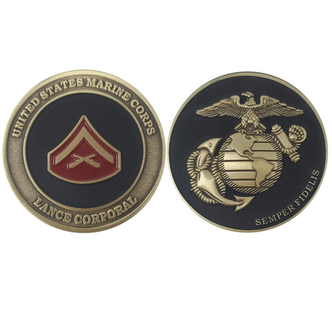 Lance Corporal USMC Coin