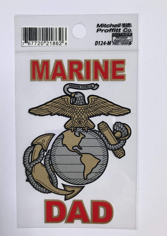 Marine Dad Decal