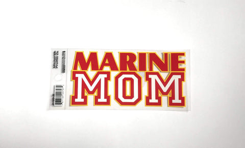 Marine Mom Bold Decal
